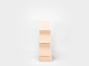 Модульный настенный книжный шкаф из березы