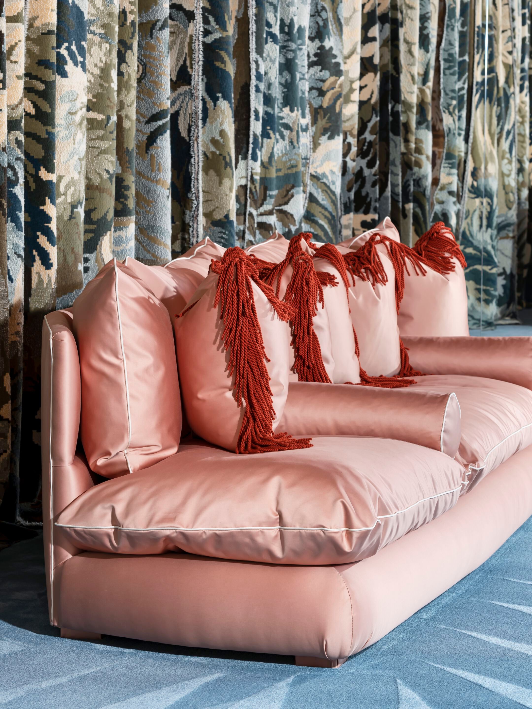 Ткань линейный диван Collett & Victor CHACHA ARCH-00076602 - Вид №2