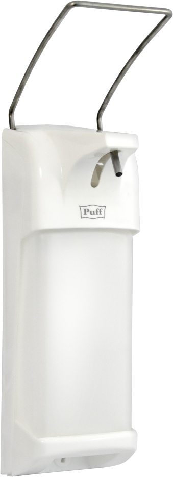 1402.177 Локтевой дозатор универсальный для жидкого мыла и дез растворов 1000 мл пластиковый 8194 PUFF 