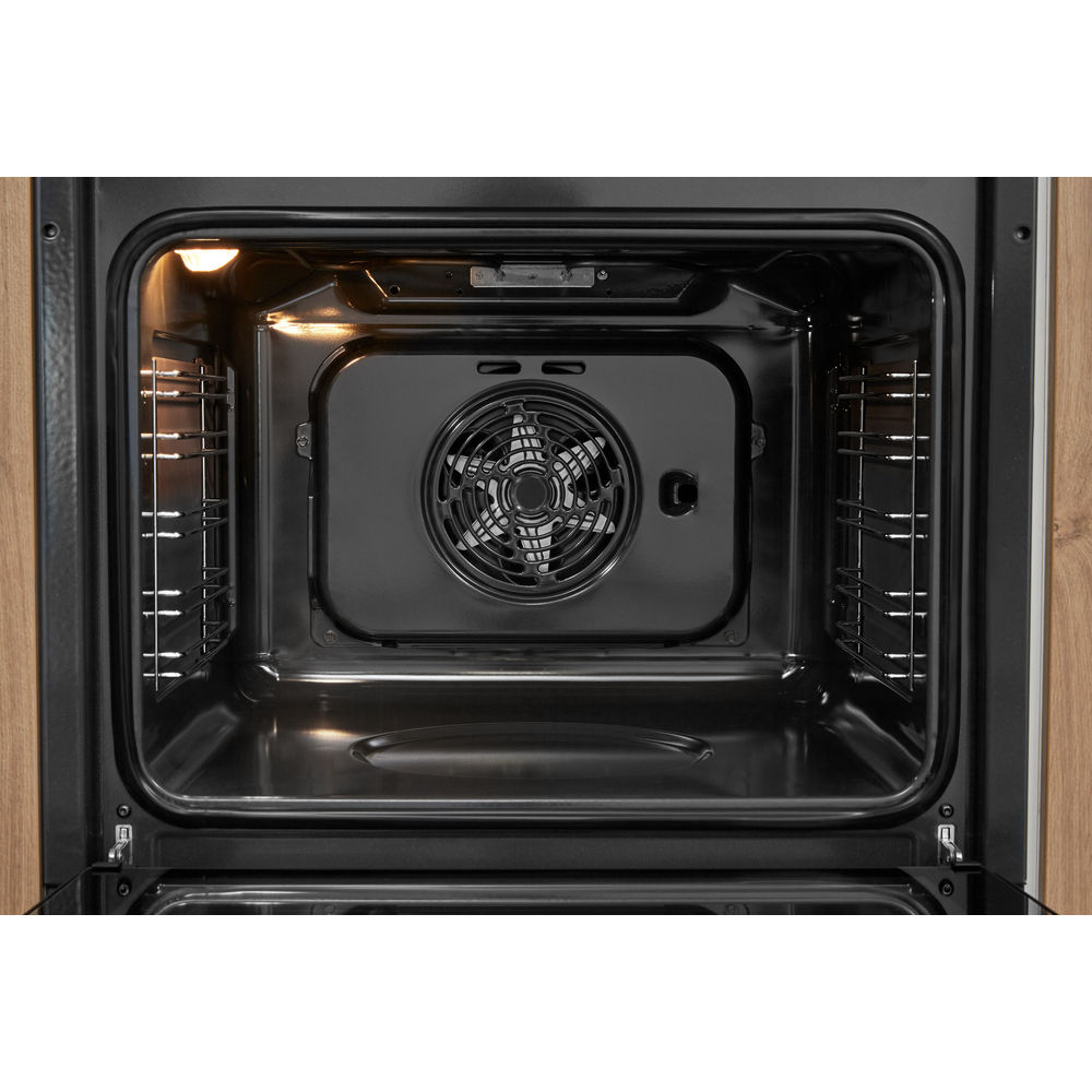 FA5 844 JH IX HA !! 59.5x59.5x55.1 см, 9 программ, дисплей, очистка паром, откидной гриль, 71л, нерж.сталь Hotpoint-Ariston Santreyd  - Вид №3