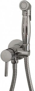 53CR442RRU Imola Смеситель с гиг.душем (латунь) кругл, хром