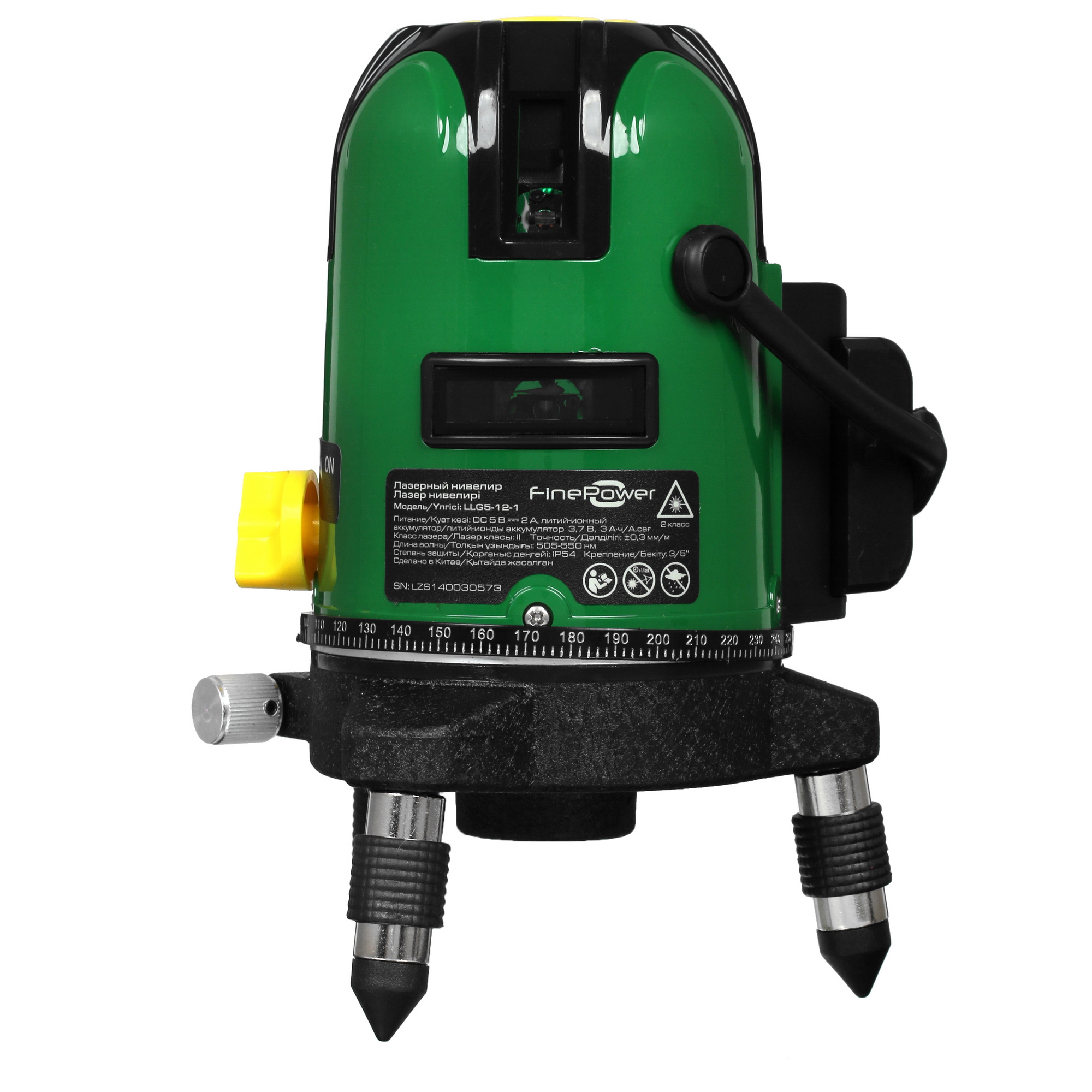 Лазерный нивелир FinePower LLG5-12-1 4871080 STDN-0152219 - Вид №1
