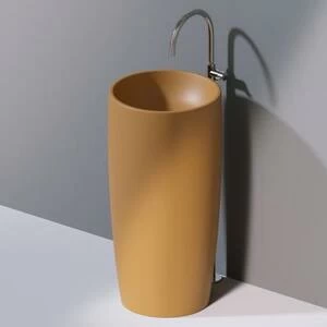 L103T0R0VT.133 Напольная раковина стоящая круглая A. e T. Italia PILLAR