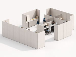 Передвижная стена для офиса