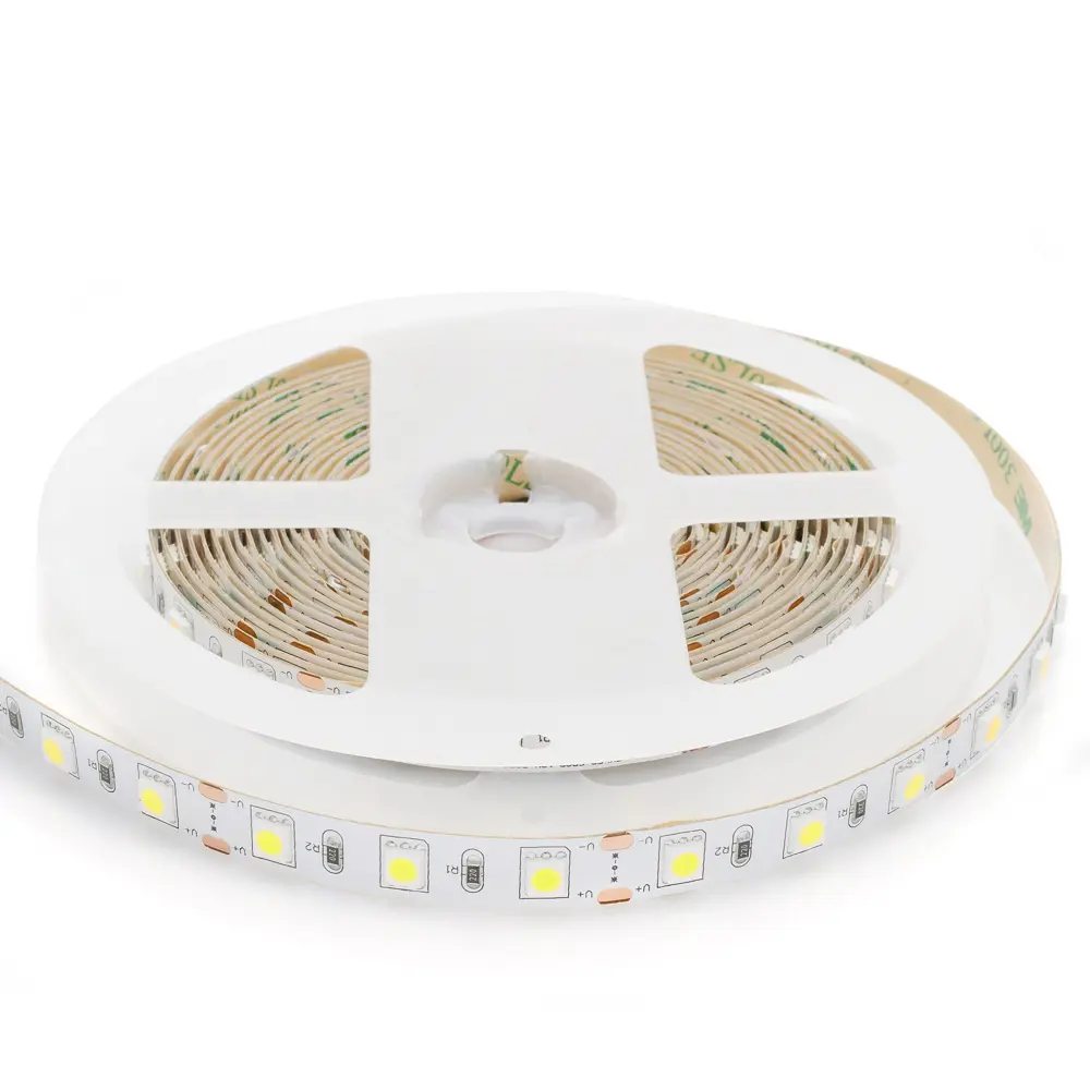 Светодиодная лента SMD 5050 60 диод/14.4 Вт/м 12 В 10 мм IP20 холодный белый свет 82602869 STLM-2027689 APEYRON  - Вид №7