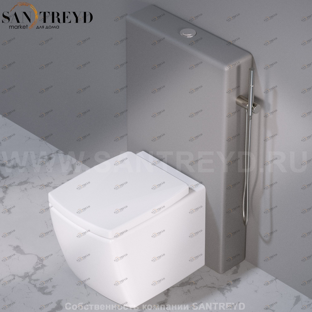 C304116 Компакт унитаз с бачком Белый A. e T. Italia WALL Италия AeT ITALIA