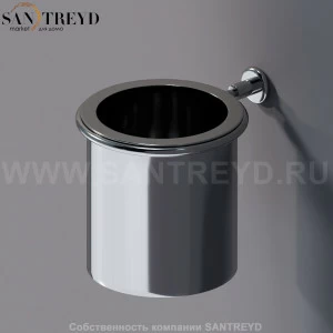 Agape O Держатель для зубных щеток хромированный AFER0855AS