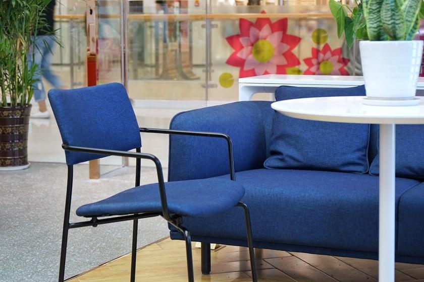 Grado Design Стул из ткани с подлокотниками и стальной основой Stilo Stl-ch-02 - Вид №6