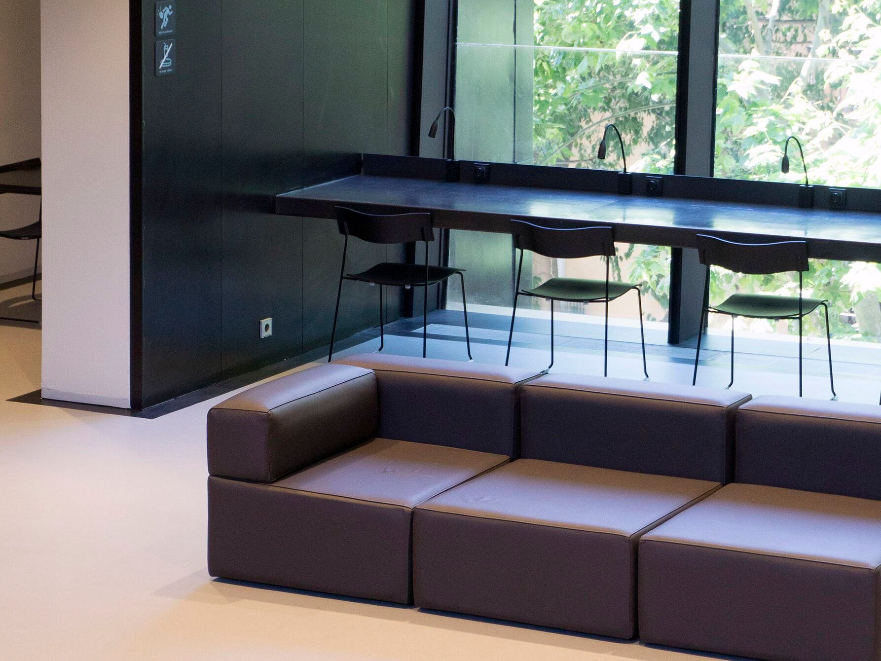 Кожаный модульный диван CREARTE COLLECTIONS SPECIAL LAB ARCH-00130744 - Вид №11