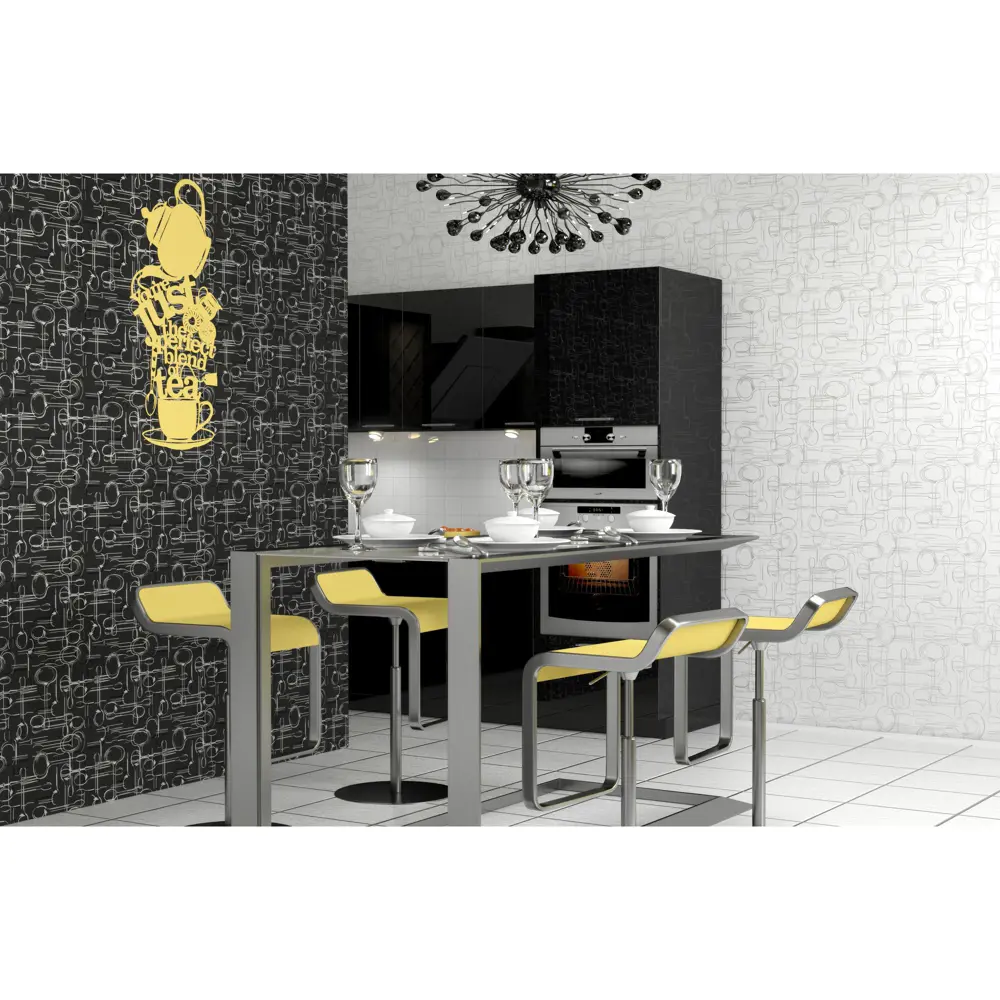 Обои виниловые Ложки серые 0.53 м 2840 18659604 STLM-2048737 WALLBERRY - Вид №3