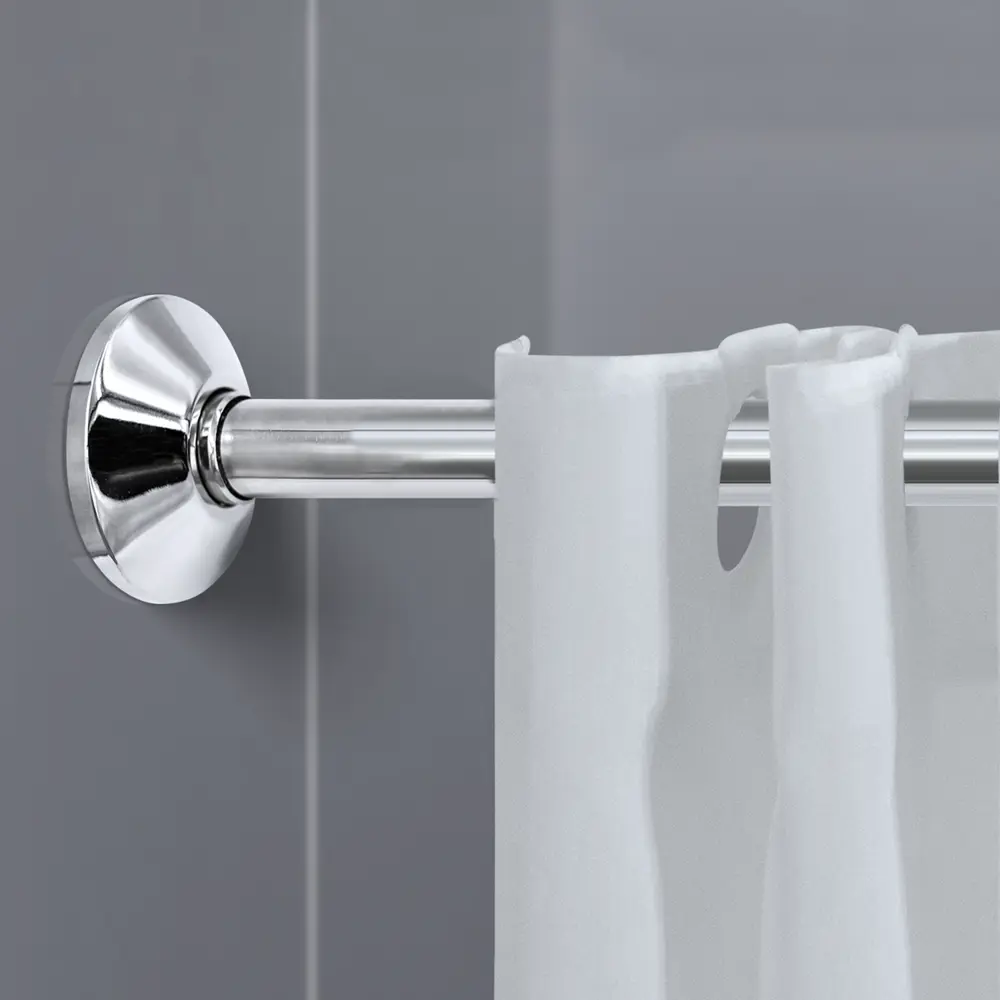 Карниз для ванной Go Go дугообразный 150x100 см нержавеющая сталь цвет хром STLM-2119353 - Вид №7