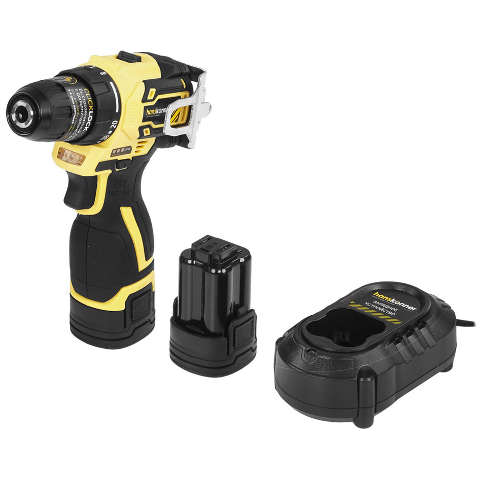 Дрель-шуруповерт Hanskonner HCD1645BLC 5452206 STDN-0039113 - Вид №1