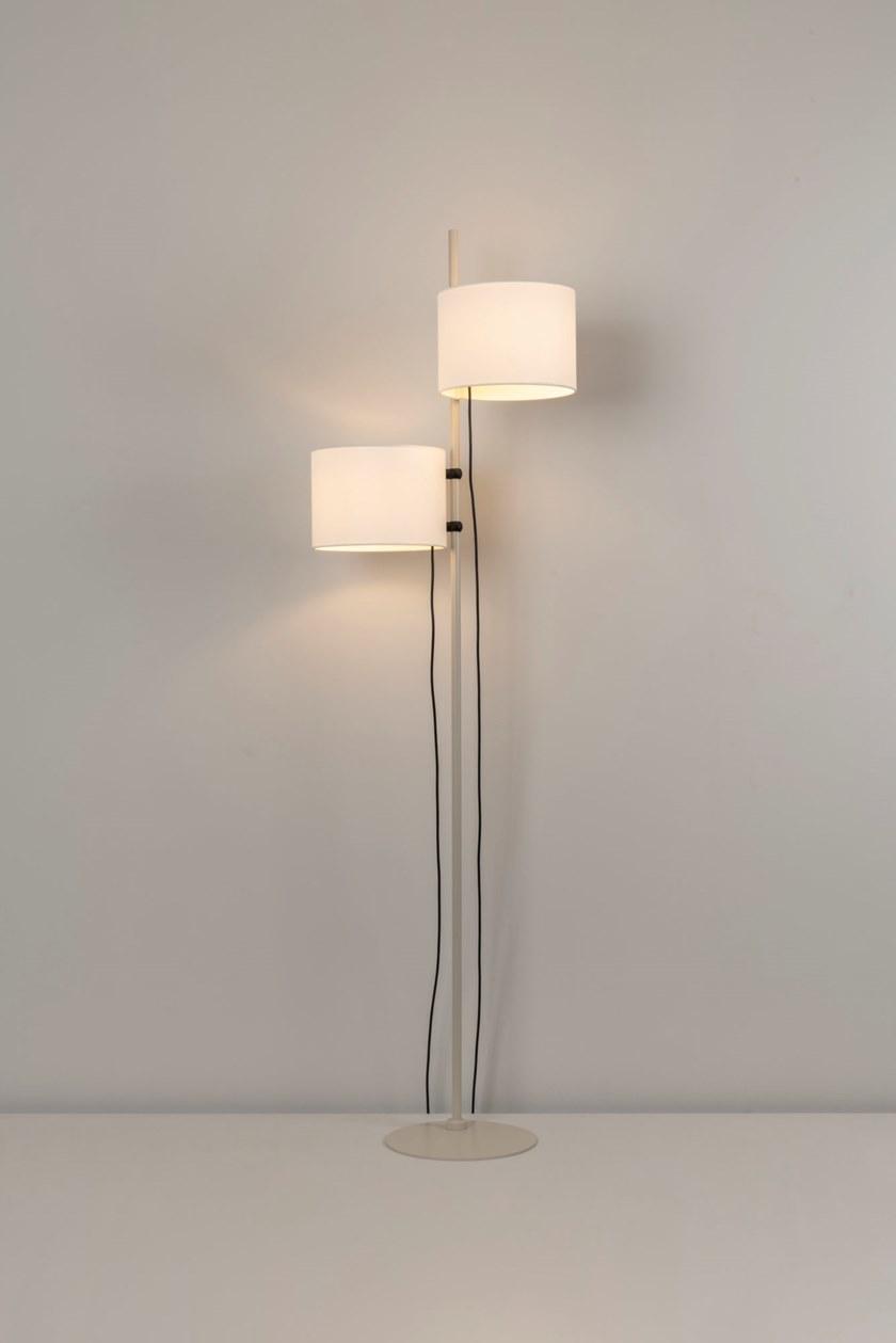 Milan Iluminacion Торшер с регулируемой высотой из ткани и стали Twain 6904 - Вид №9