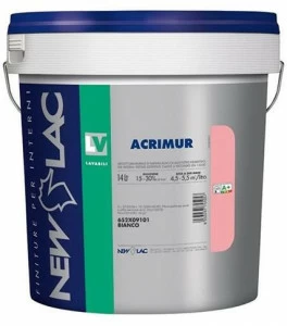 NEW LAC Дышащая моющаяся краска Decorative