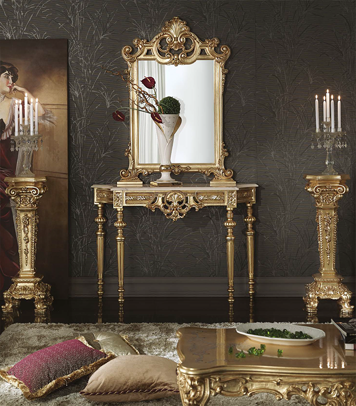 Консоль KITTY ROSA MORELLO GIANPAOLO 1882/W Classic