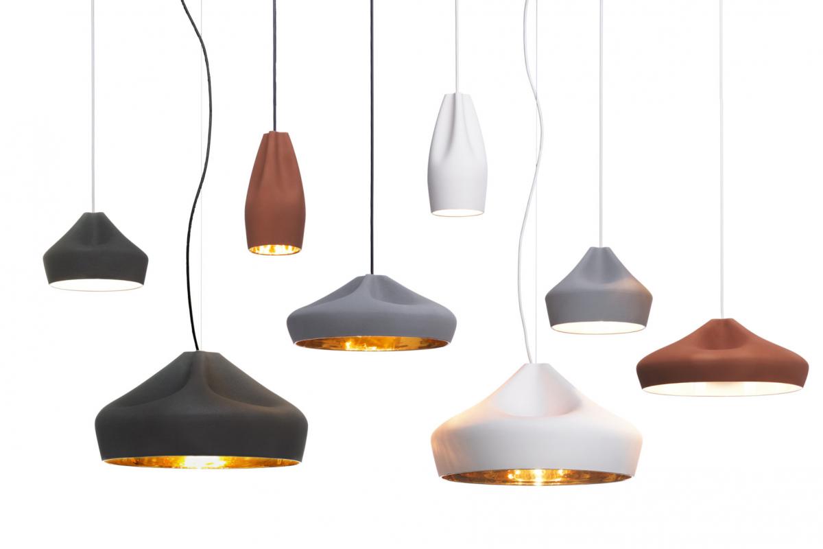 094642 Подвесной светильник 24 LED черно-белый Marset Pleat Box  - Вид №1