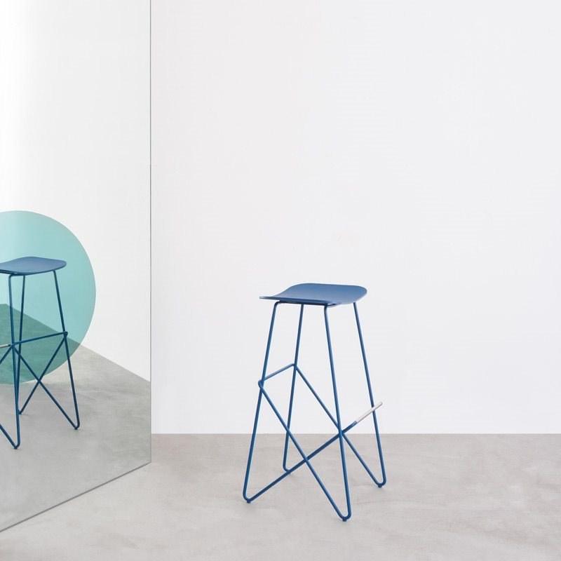 Desalto Табурет из высокой стали с подставкой для ног sun-id-1471469 - Вид №1