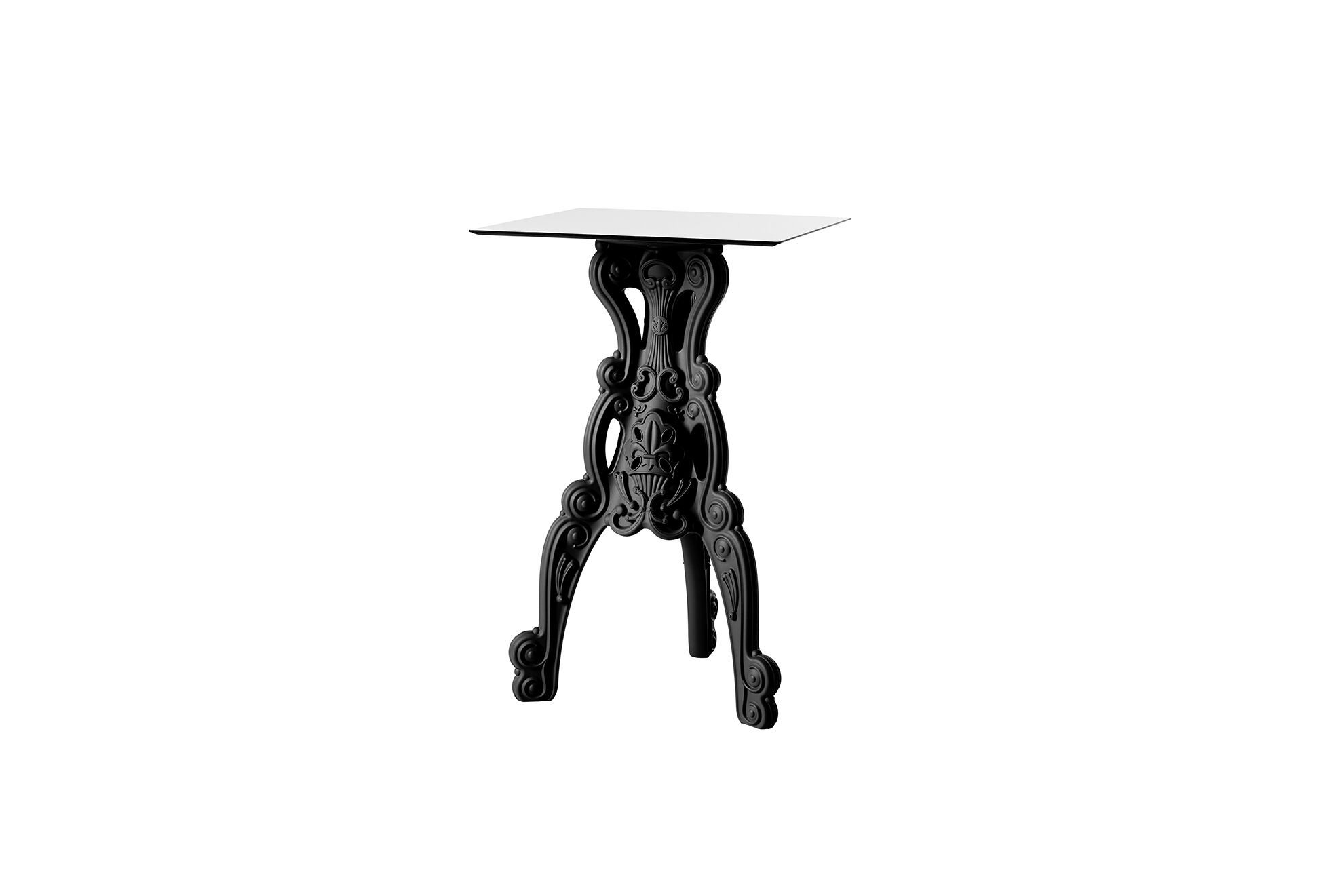 Высокий квадратный стол из полиэтилена для контракта SLIDE Дизайн любви ARCH-00091539 - Вид №4