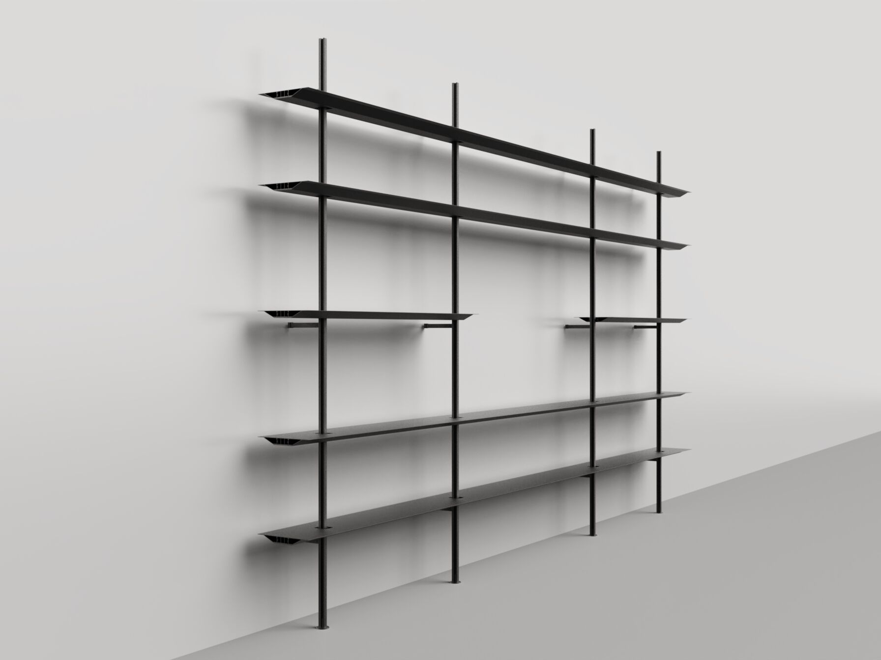 Алюминиевый настенный книжный шкаф BD Barcelona Aluminium ARCH-00134289 - Вид №49