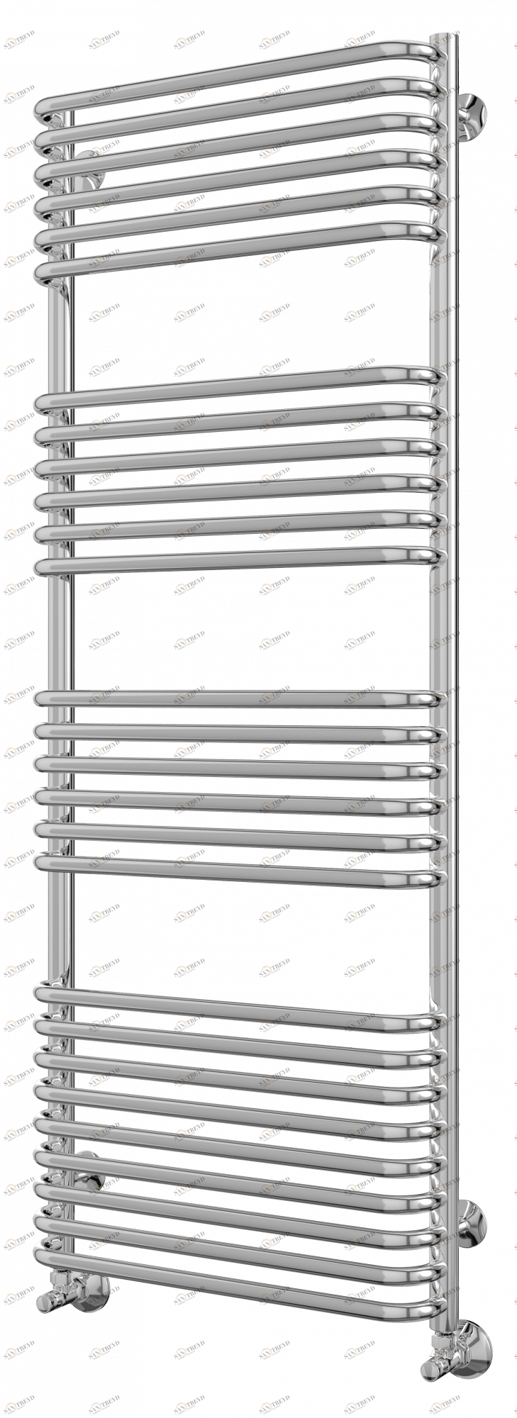 4620768886218 СТАНДАРТ Стандарт П27 500х1386 (9+6+6+6) Полотенцесушитель TERMINUS Нержавеющая сталь
