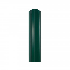 81990041 Штакетник односторонний ЭКО-М 76мм 1.5 м 6005 зеленый Эконом