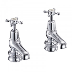 Burlington Кран для бассейна Claremont Regent 3 " Полный оборот с акцентом Медичи в Chrome CLR1 MED