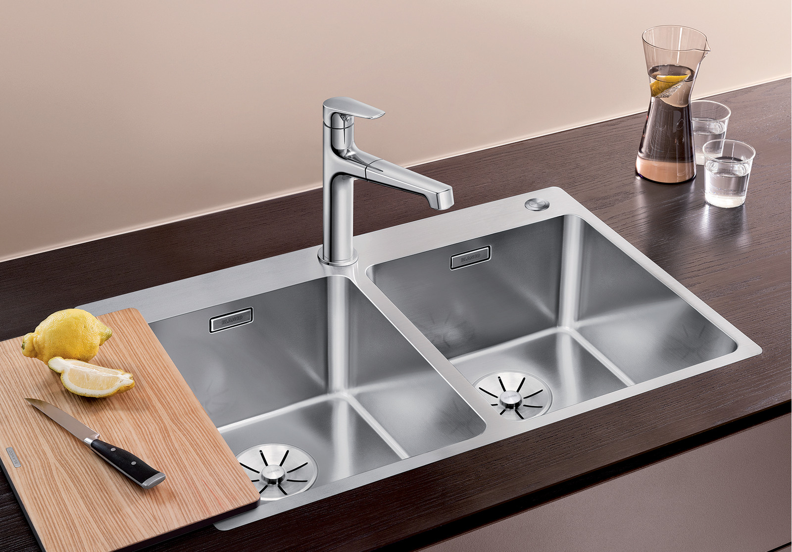525248 Кухонная мойка Blanco Andano 340/340-IF/A  Blanco Andano - Вид №2