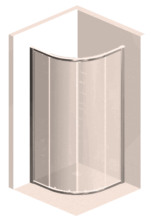 VSJ-1G129CH Душевой уголок Vincea Garda Santreyd - Вид №2