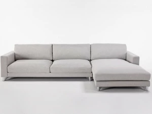 Grado Design 3-х местный тканевый диван с шезлонгом Pent Pen-sf-lc