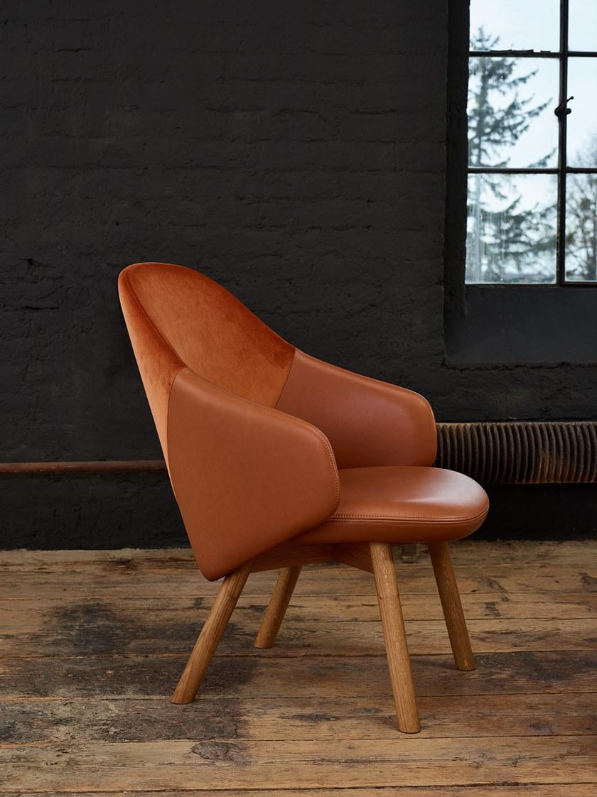 TON Кожаное кресло с подлокотниками Albu sun-id-1428325 - Вид №5