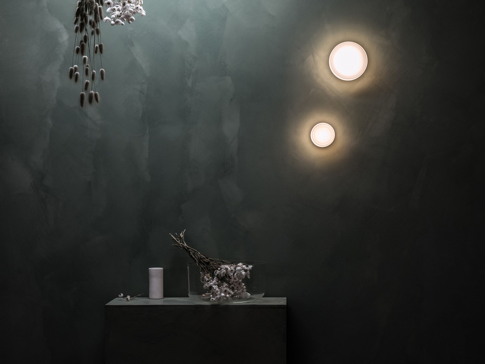 Светодиодный настенный светильник из опалового стекла ADesignStudio FlatWhite ARCH-00116554 - Вид №2