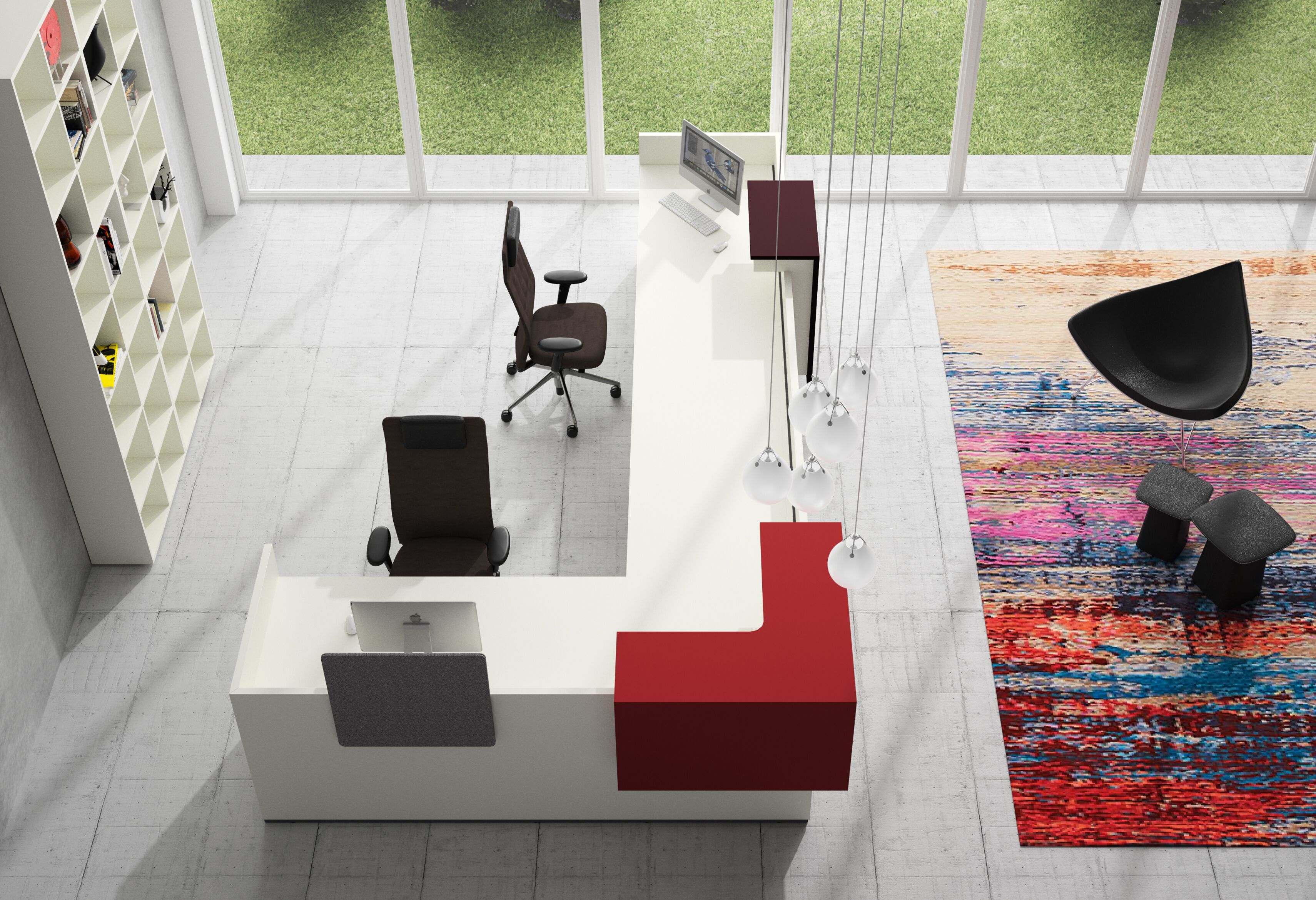 Модульная стойка регистрации werner works basic C ARCH-00106129 - Вид №7