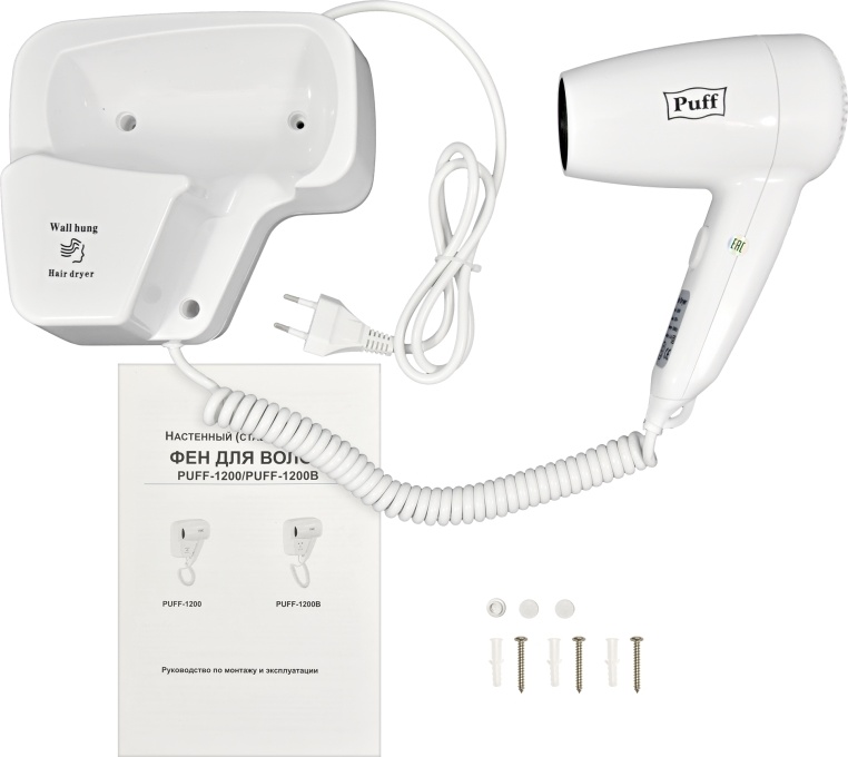 1405.001 Фен для волос 1200 PUFF  - Вид №6