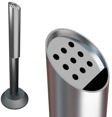Tubo / ZZ Concept Стальная пепельница для общественных мест Tubo sun-id-1431128 - Вид №6