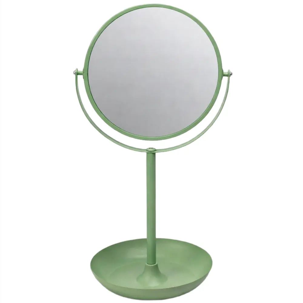 Зеркало декоративное круглое 19x35 см металл цвет зеленый Santreyd STLM-2179092 - Вид №1
