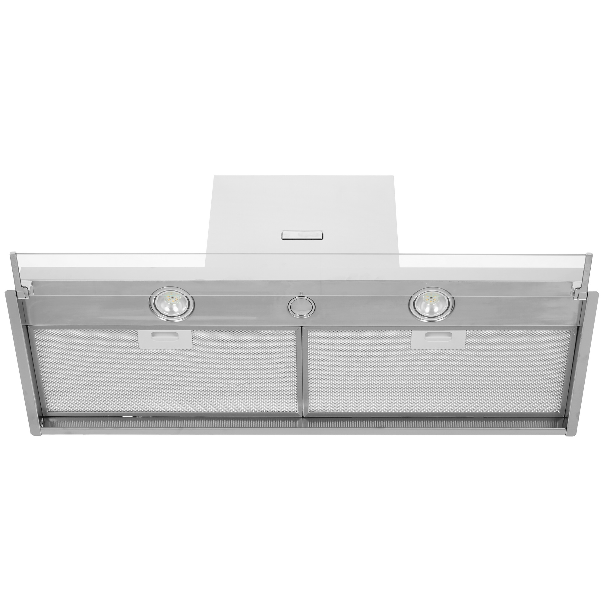 5352819 Вытяжка полновстраиваемая Elica BOXIN LX/IX/A/90 серебристый/прозрачный STDN-0008649 - Вид №1