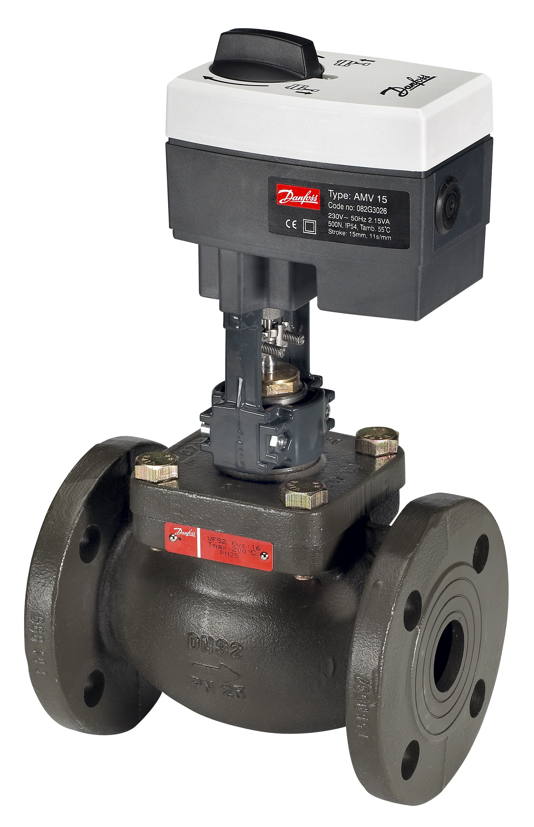 Danfoss Клапан регулирующий VFS 2 фланцевый Клапан двухходовой VFS 2 Ду 40 065B1540  - Вид №19