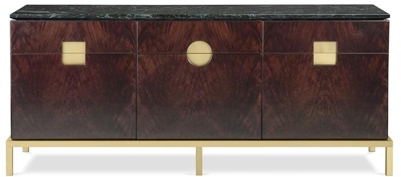 GHIDINI1961 Комод из фанерованной древесины с ящиками Zuan Pr302sb101 - Вид №1