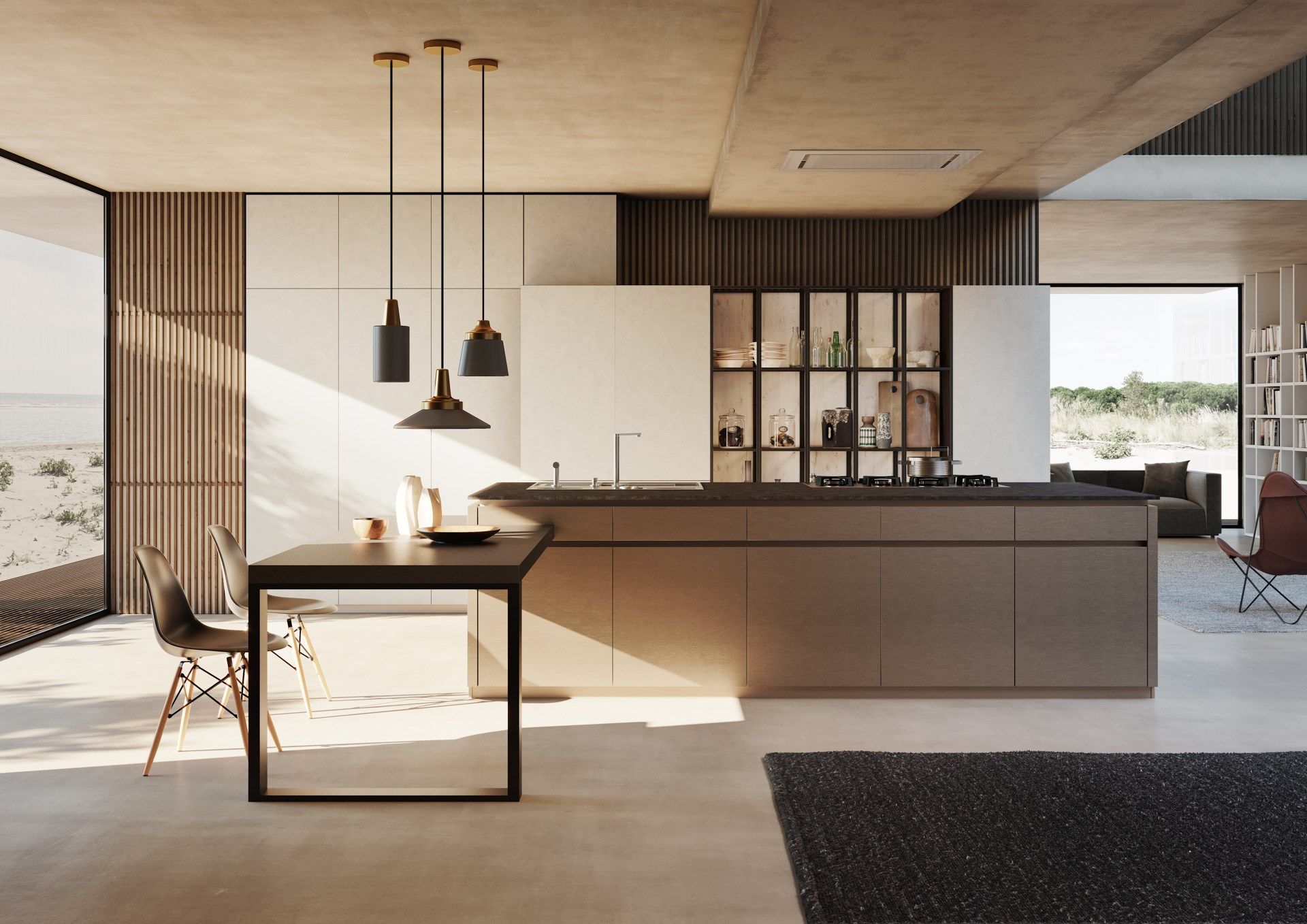 Кухня с островом Floritelli Cucine ARCH-00115690 - Вид №2