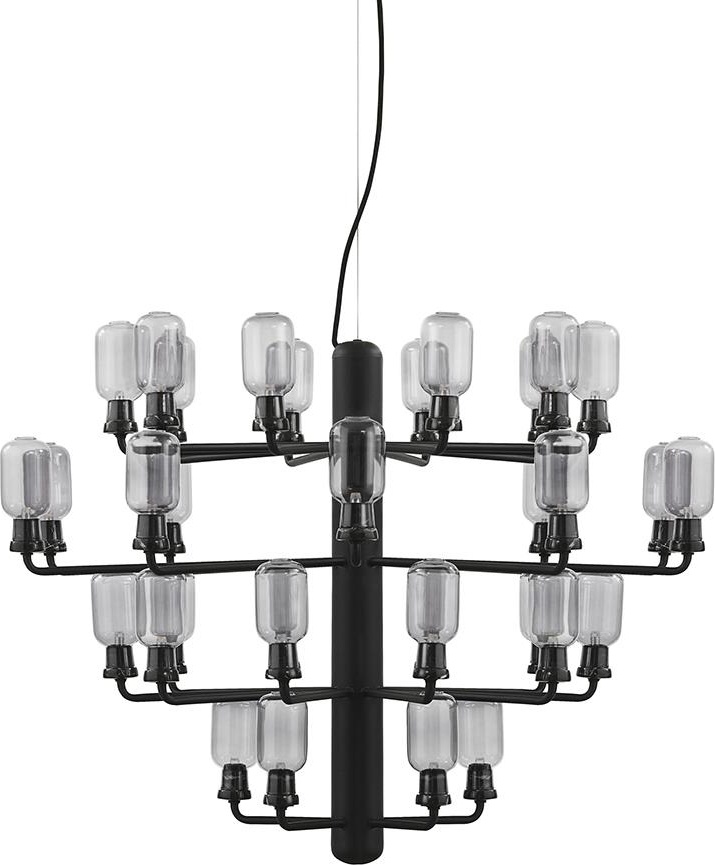 502079 Люстра Large EU Smoke / Black Normann Copenhagen Amp 