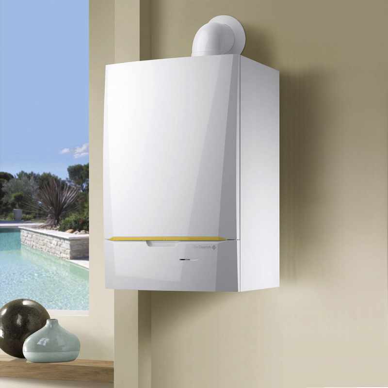 Котел настенный конденсационный De Dietrich INNOVENS MCA Pro 45, 43 кВт (без автоматики) одноконтурный закрытая камера сгорания 90520 - Вид №3