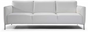 Natuzzi 3-х местный кожаный диван Tratto