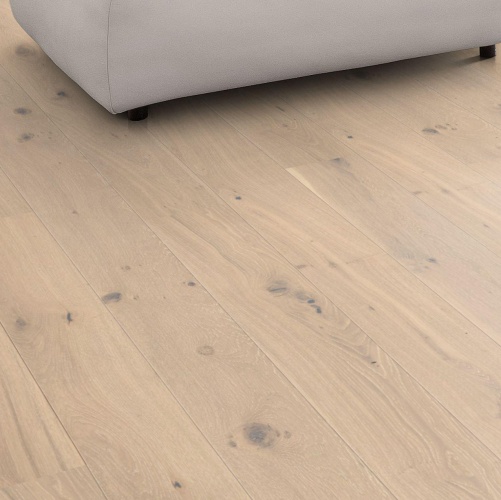 Паркетная доска Haro 4000 Series Top connect Светлый выбеленный Дуб Селект с брашью (Текстурированная) 2200х180 мм 527334 - Вид №3