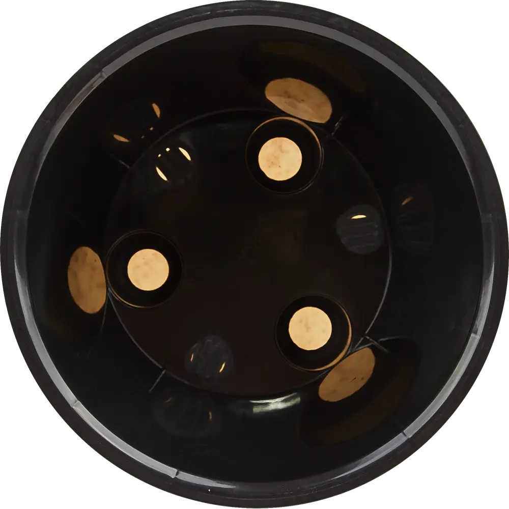 Кашпо Homver London ø16 h14.5 см v1.6л пластик светло-бежевый STLM-2083554 - Вид №1