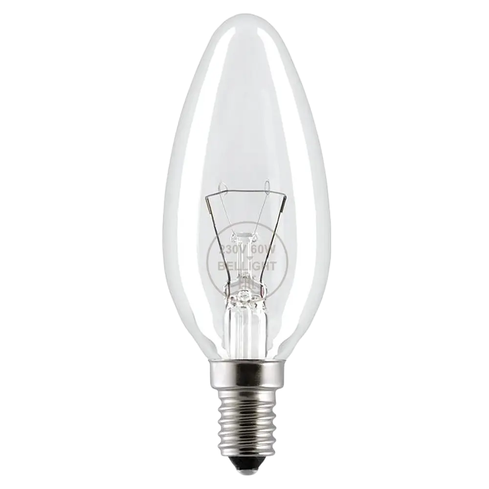 Лампа Bellight E14 свеча 60Вт теплый свет с диммированием 89365479 STLM-0907535 - Вид №1