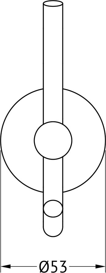 HAR 004 Крючок-вешалка ARTWELLE Harmonie - Вид №1