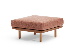 Ткань квадратный сад пуфик