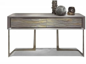 Visionnaire Прямоугольная металлическая консоль с ящиками Azimut