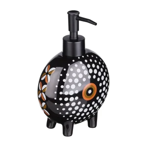 Дозатор для жидкого мыла Moroshka Bantu цвет черный