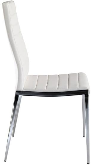 Angel Cerdá Стул из кожзаменителя с высокой спинкой New chair 4024 bz803 Angel Cerda - Вид №1